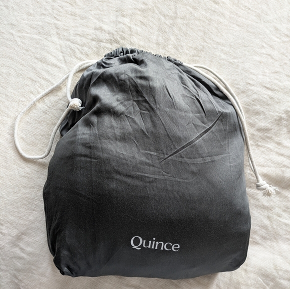 NWOT Bamboo Duvet Set King/Cal King (Charcoal) With Two Shams - Picture 4 of 8